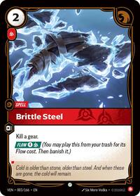 Brittle Steel - Vendetta - Near Mint