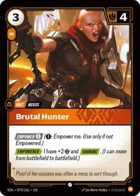 Brutal Hunter - Vendetta - Near Mint