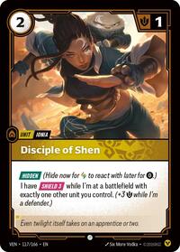Discípulo de Shen - Vendetta - Casi nuevo