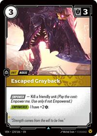 Escaped Grayback - Vendetta - Near Mint
