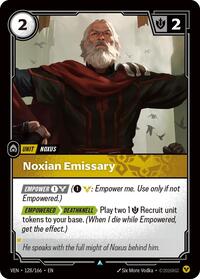 Noxian Emissary - Vendetta - Nahezu neuwertig