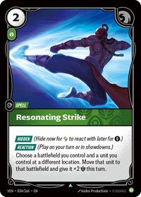 Resonating Strike - Vendetta - Near Mint