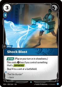 Shock Blast - Vendetta - Casi nuevo