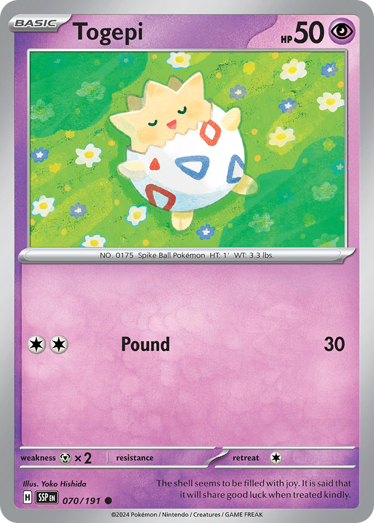 Togepi - Surging Sparks - Near Mint