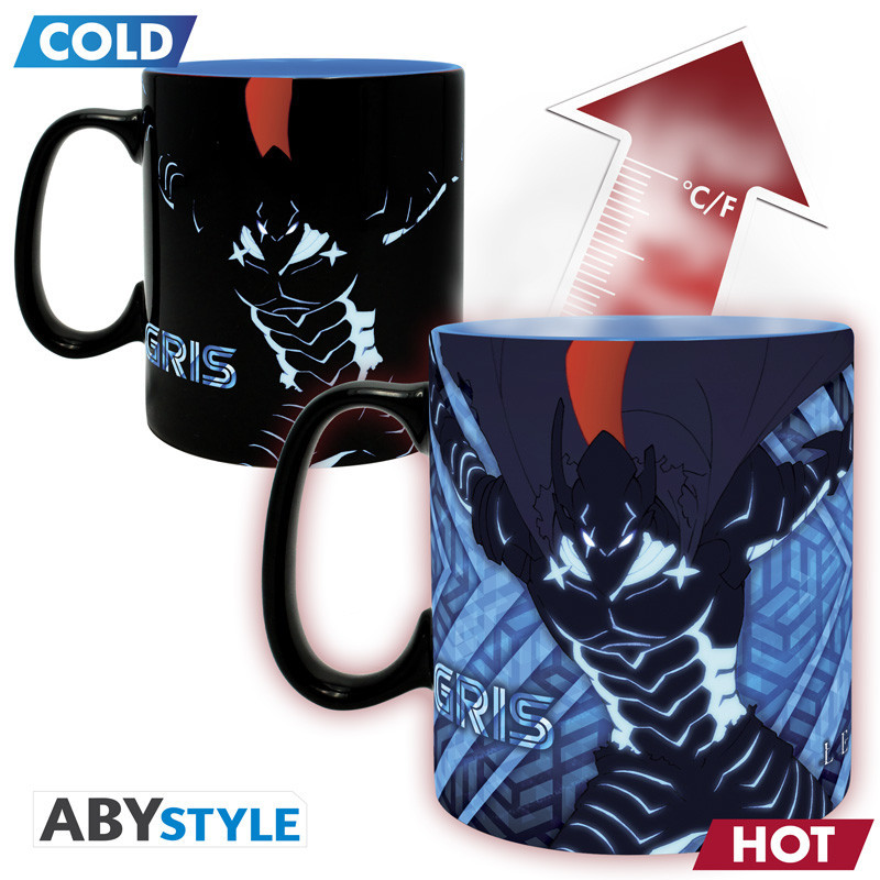 Caneca Termossensível Solo Leveling Jinwoo & Igris 460 ml ABYstyle