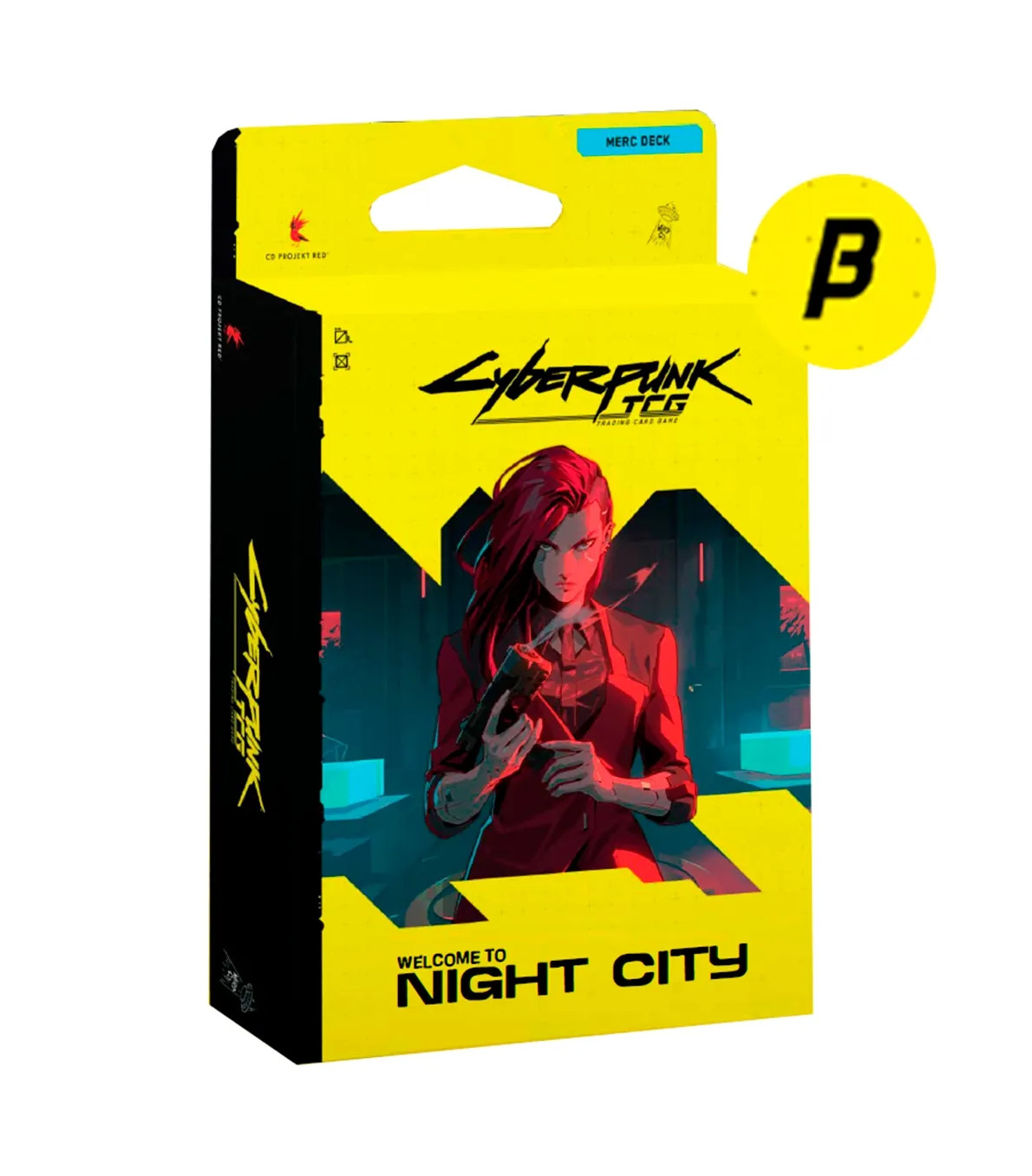 Starter Deck Display - Welcome to Night City Beta Inglés - Cyberpunk TCG