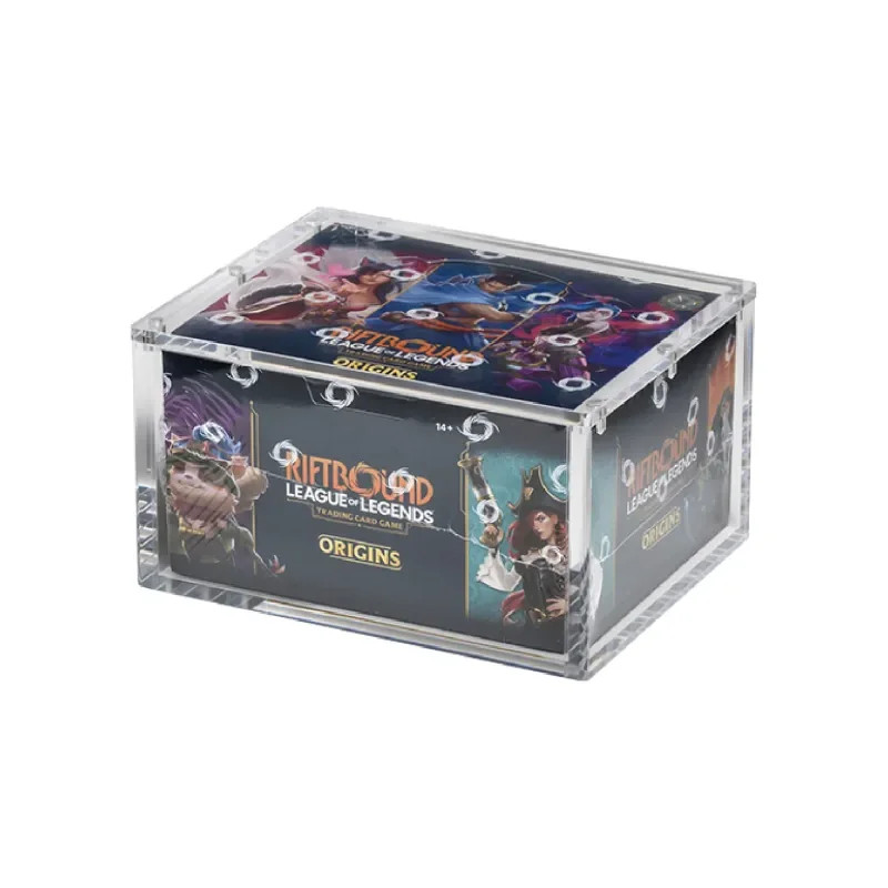 Caixa Acrílica Riftbound League of Legends Booster Box The Acrylic Box