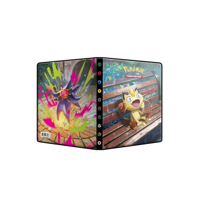 Carpeta Pokémon TCG Mega Evolution Perfect Order Meowth & Mega Starmie Ultra Pro