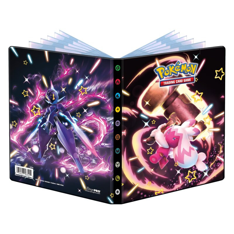 Portfólio Pokémon Paldean Fates 4-Pocket Shiny Tinkaton & Ceruledge Ultra PRO