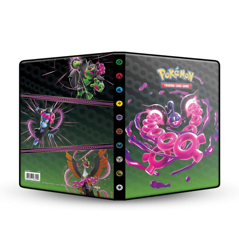 Portfolio 4 Bolsas Pokémon Shrouded Fable Pecharunt & The Loyal Three Ultra Pro