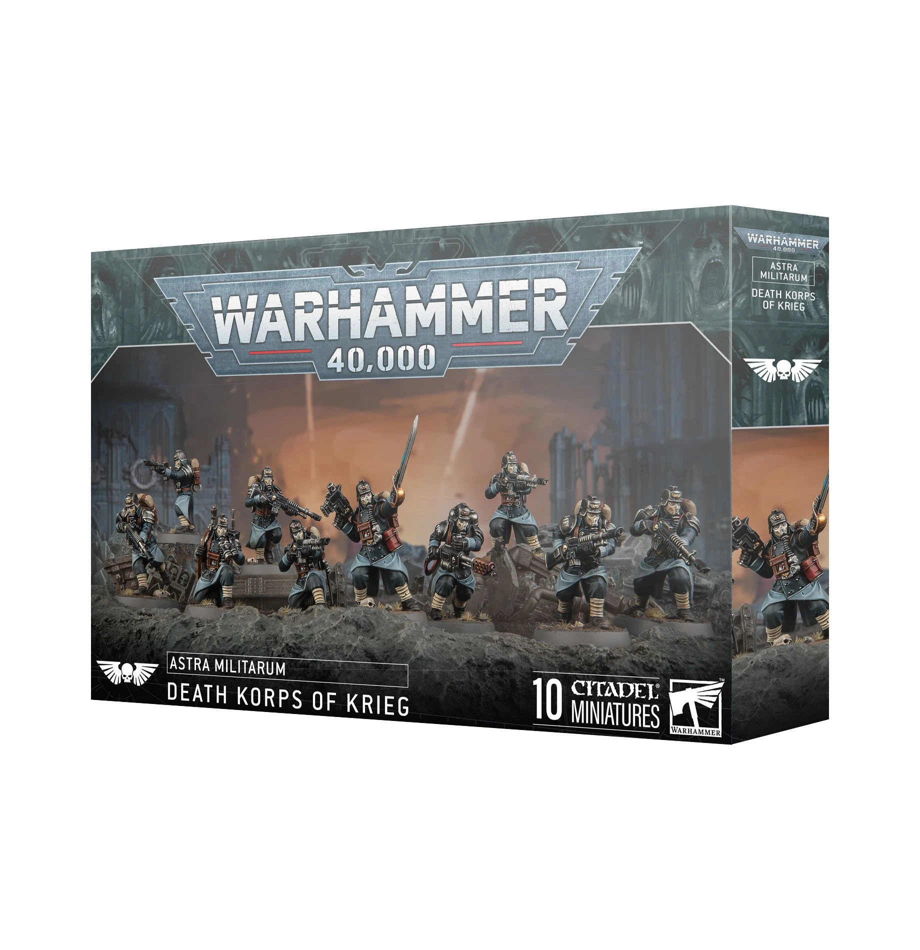Warhammer 40,000 Astra Militarum Death Korps of Krieg Miniatures Games Workshop