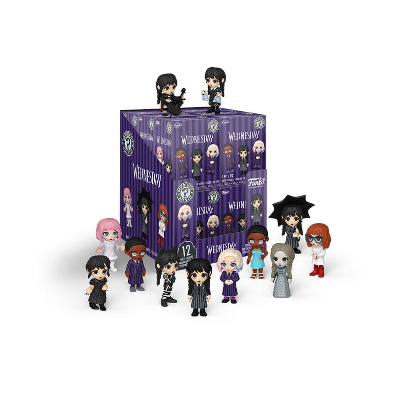 Wednesday Mini Figuras 5 cm