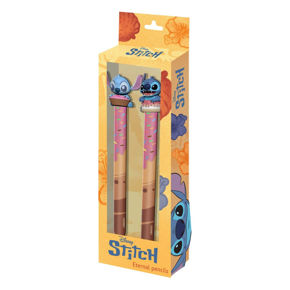 Disney Stitch pack 2 pencils