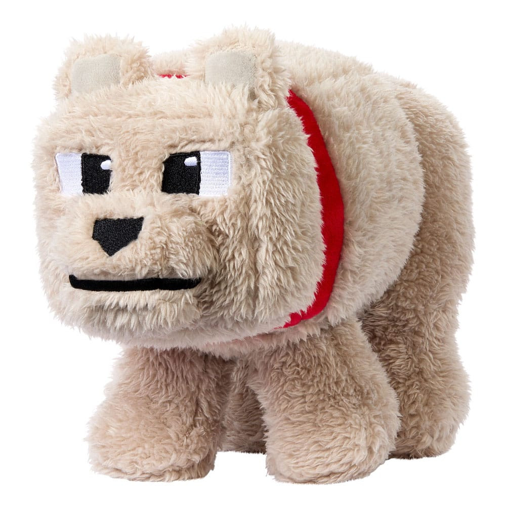 Minecraft Movie DENNIS THE WOLF 20cm Soft Plush Toy