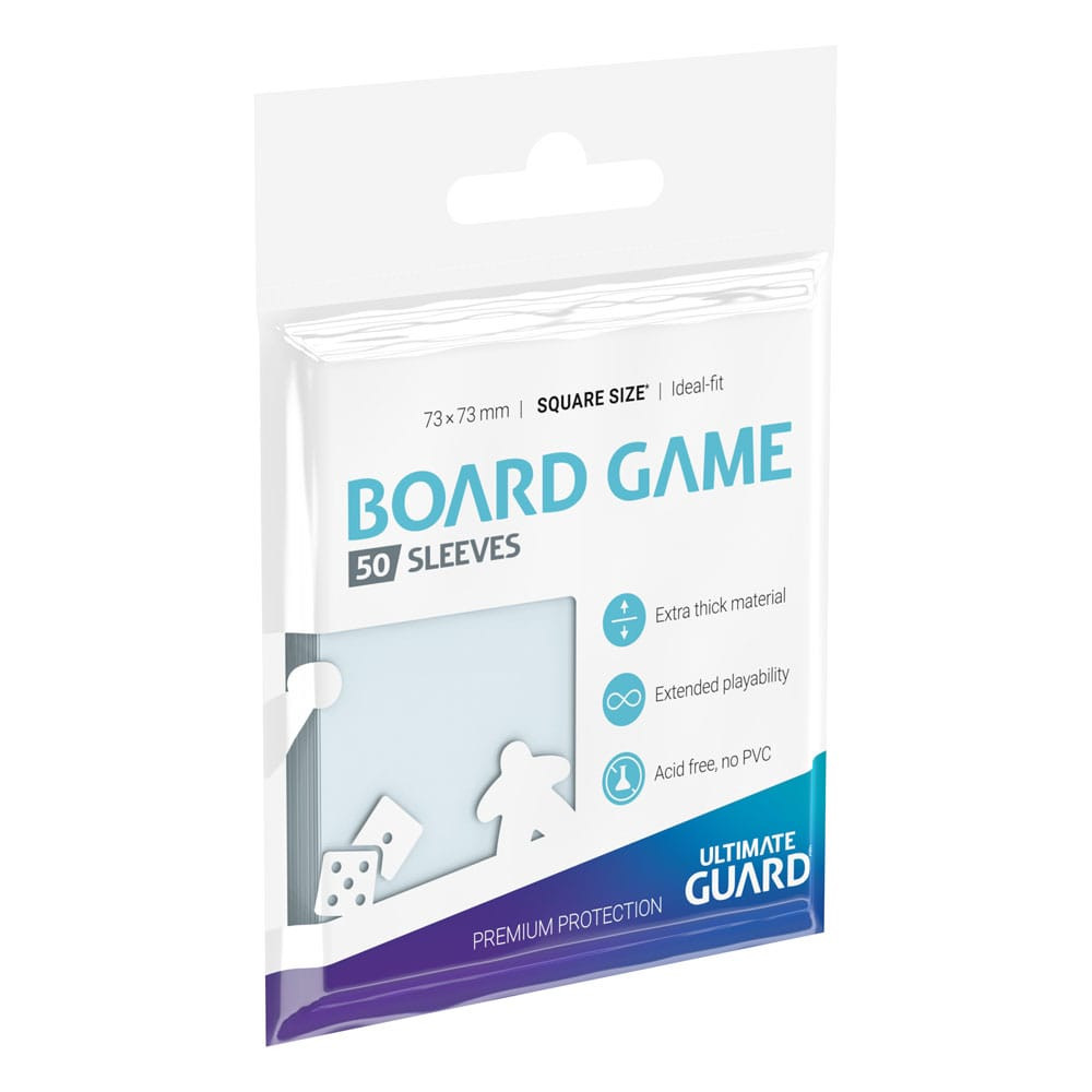 Sleeves Quadradas 73x73 mm para Board Games Ultimate Guard