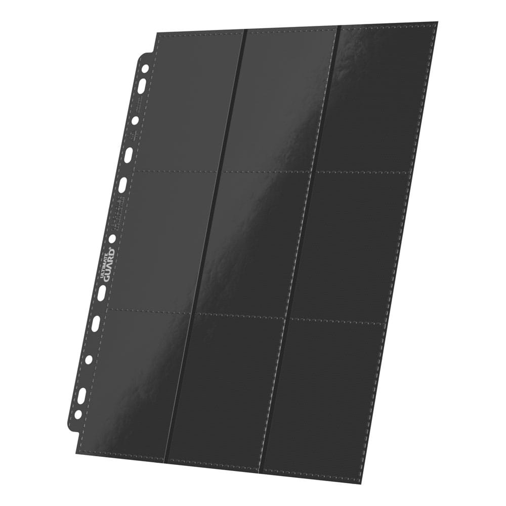 Páginas para Álbum 18-Pocket Side-Loading Black Ultimate Guard
