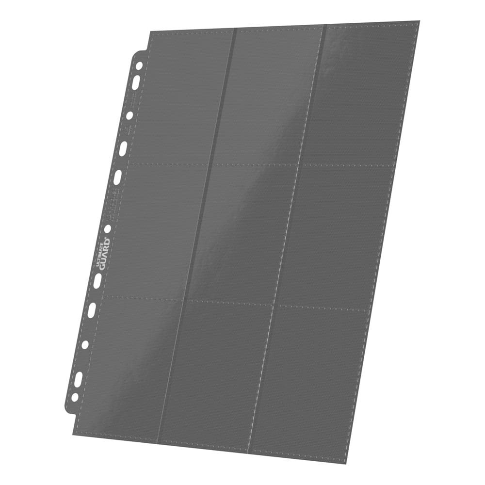 Folhas 18-Pocket Side-Loading Ultimate Guard Cinza
