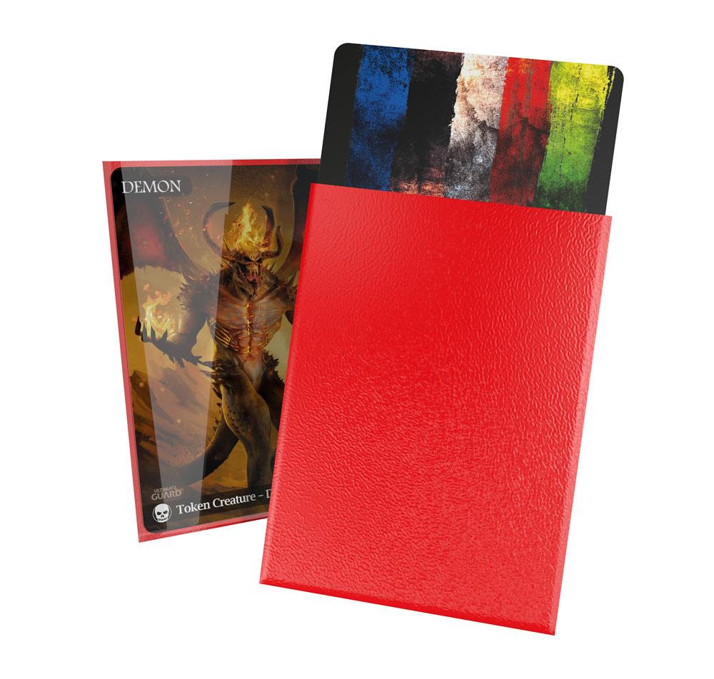 Bustine formato standard rosse Ultimate Guard Cortex (100)