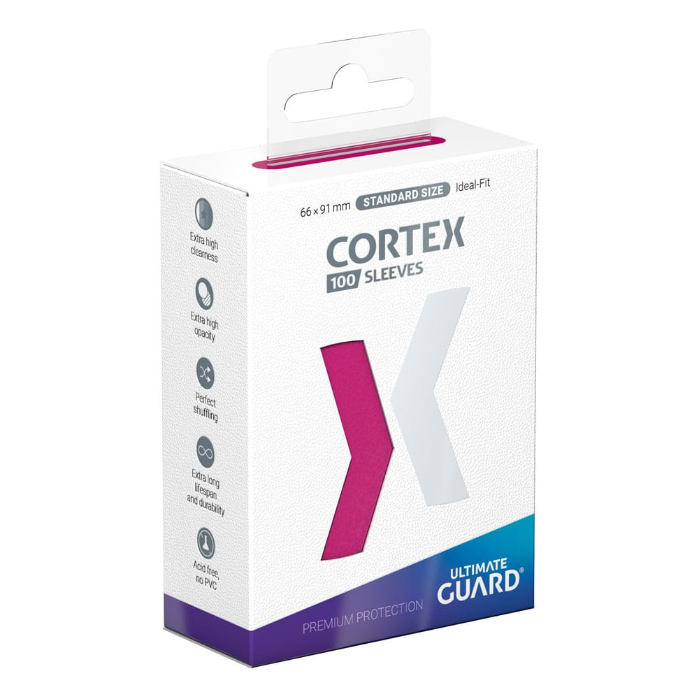Sleeves Ultimate Guard Cortex Standard Size Pink 100