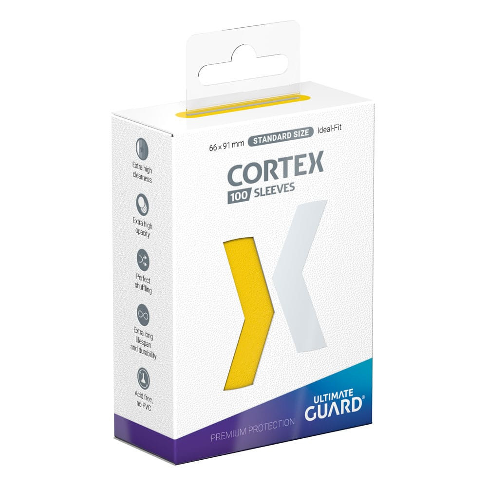 Sleeves Standard Size Yellow Ultimate Guard Cortex 100