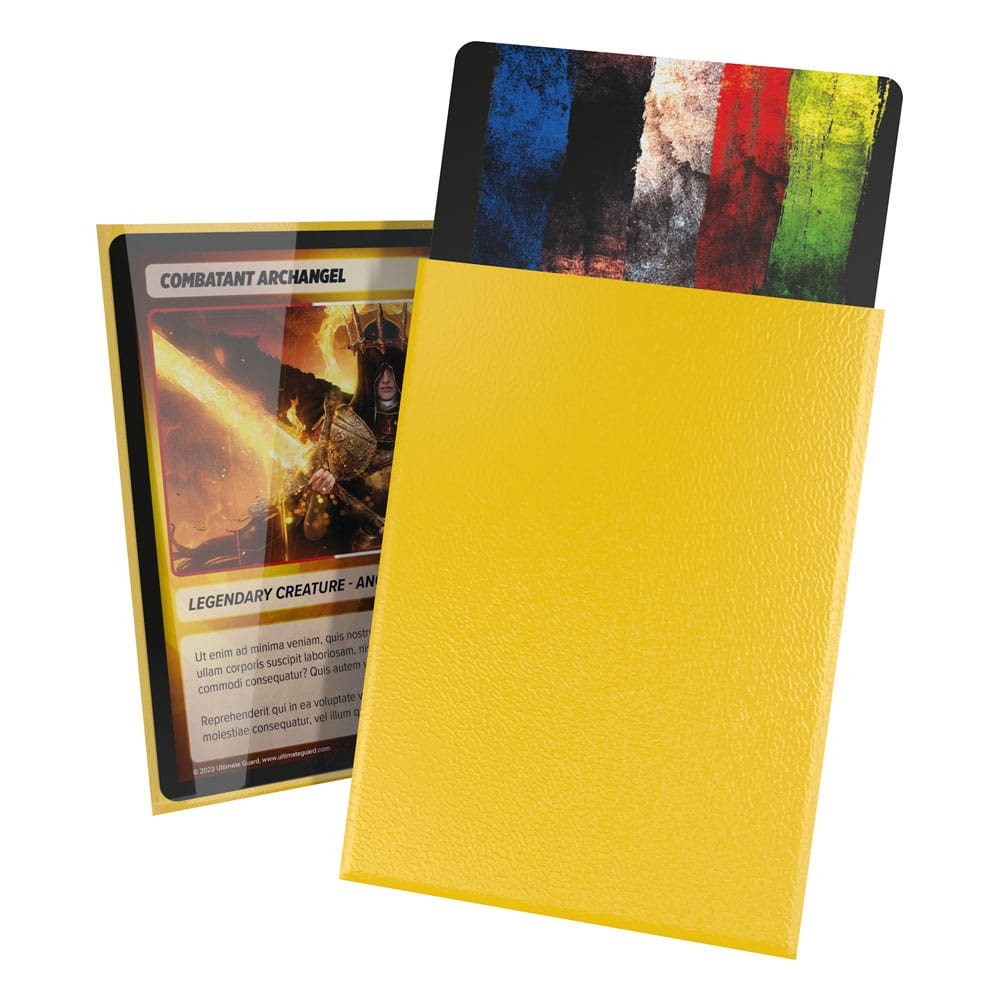 Sleeves Standard Size Yellow Ultimate Guard Cortex 100