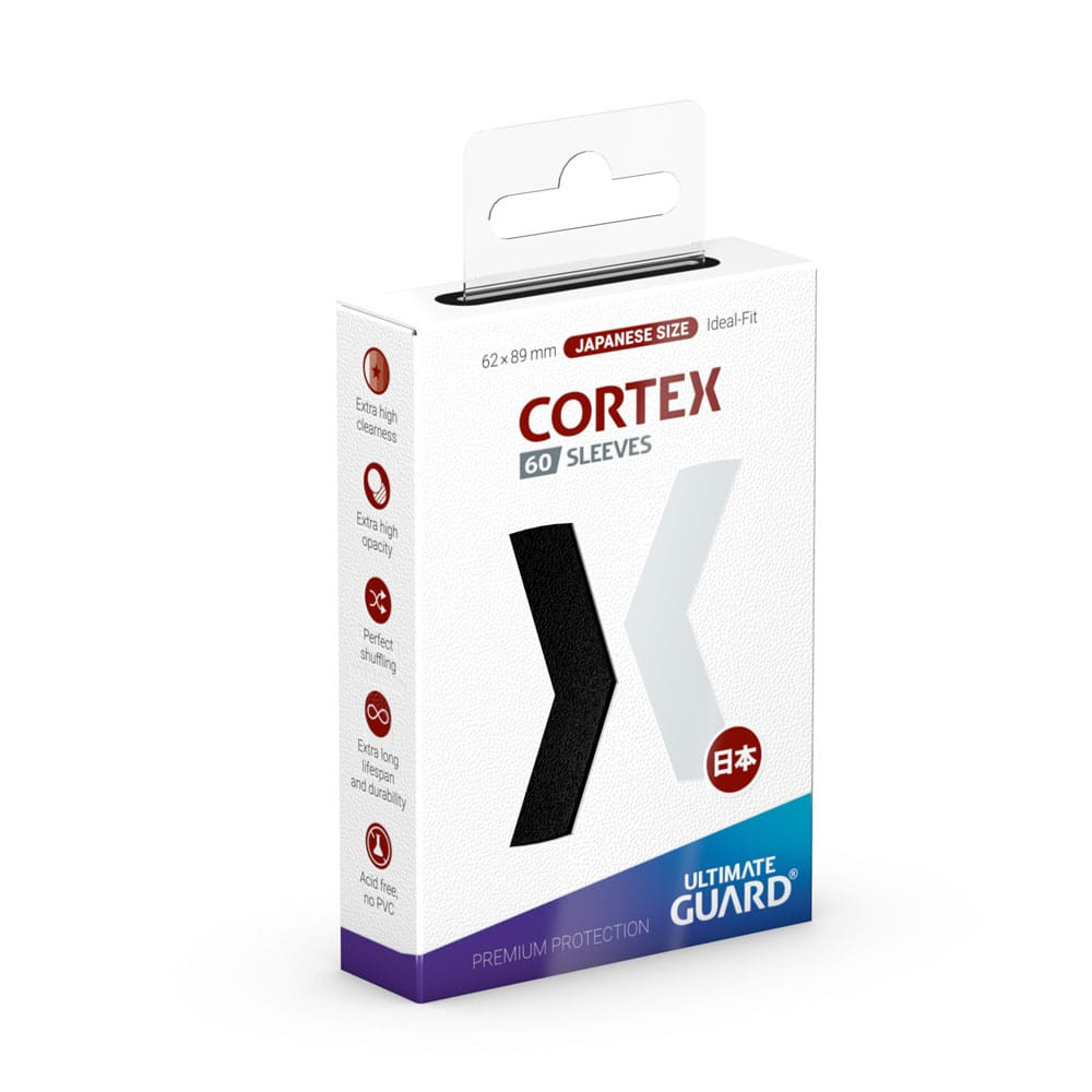 Sleeves Japanese Size Cortex Black 60 Ultimate Guard