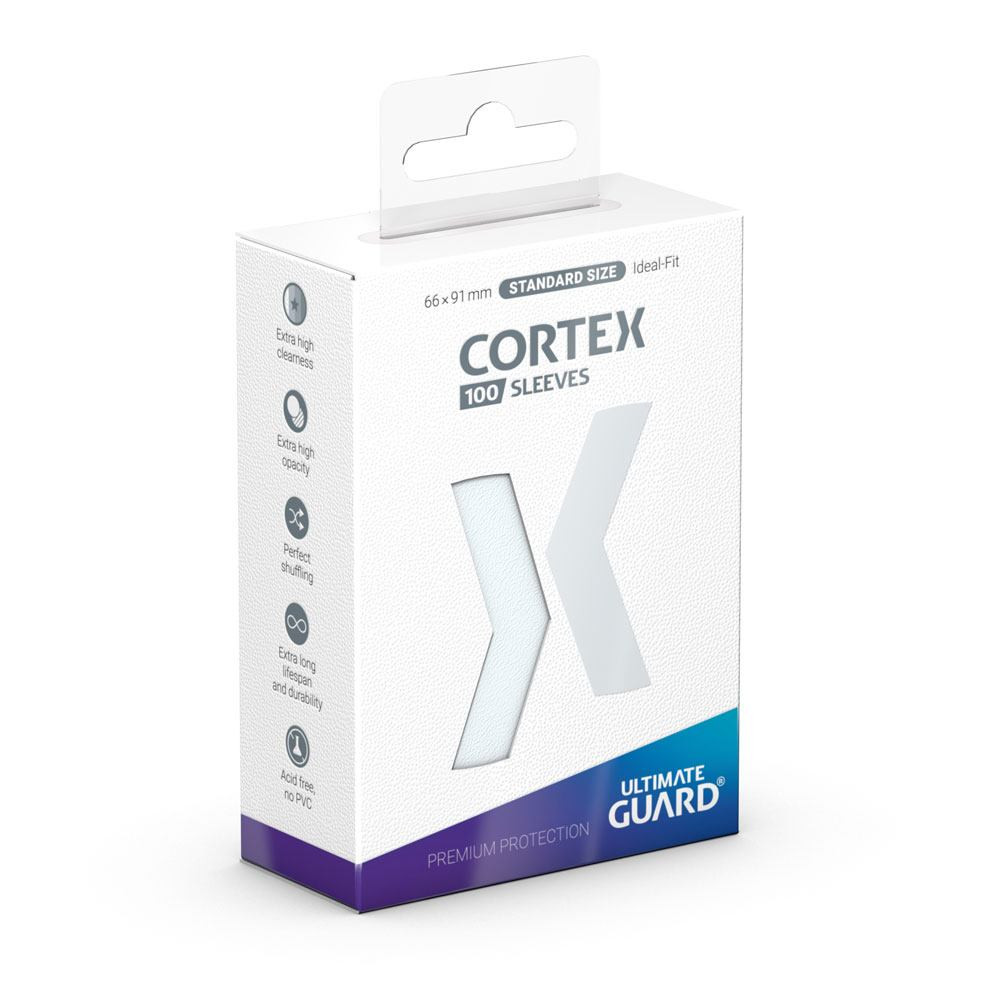 Fundas para Cartas Ultimate Guard Cortex Standard Size Transparent (100)