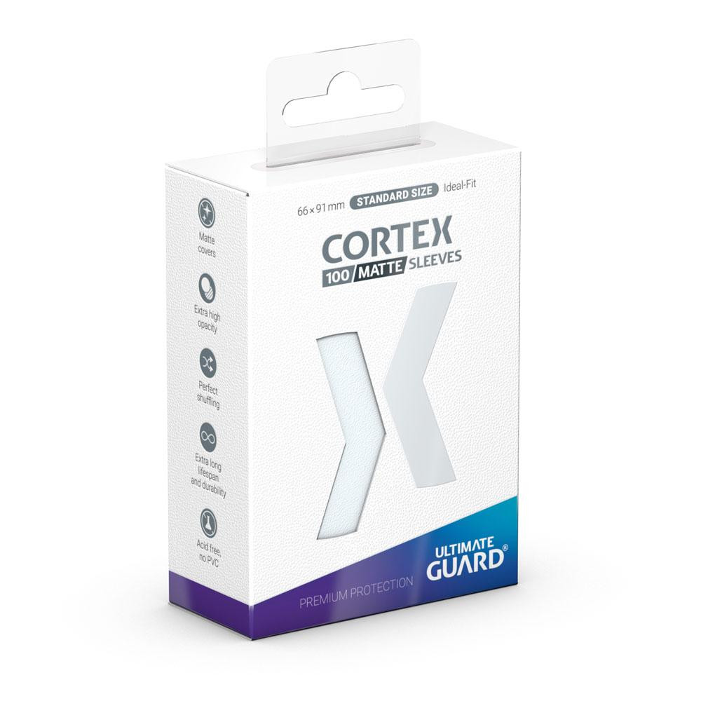 Sleeves Standard Size Transparent Matte Cortex 100 Ultimate Guard