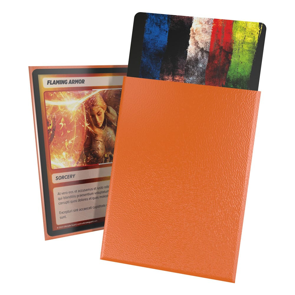 Bustine formato standard Cortex Matte Arancione Ultimate Guard