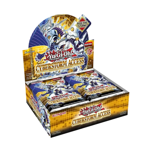 Yu-Gi-Oh - Cyberstorm Access Booster Box - Inglês / 1st Edition