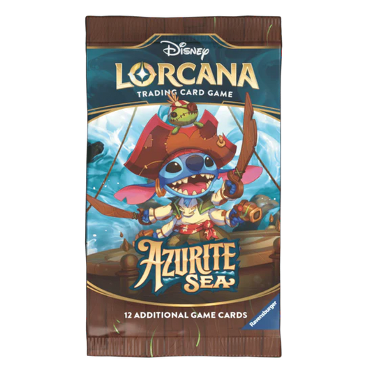 Disney Lorcana TCG – Azurite Sea Booster ENG