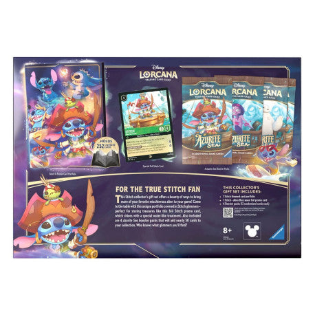 Disney Lorcana TCG - Azurite Sea Stitch Collector's Gift Set - English