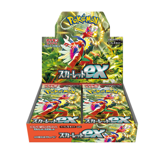 Pokémon TCG Scarlet EX Booster Box (Japonês)