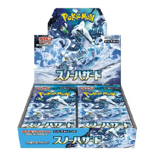 Pokémon TCG Snow Hazard Booster Box (Japonês)