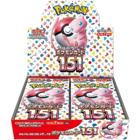 Pokémon TCG Pokemon 151 Booster Box (Japonês)