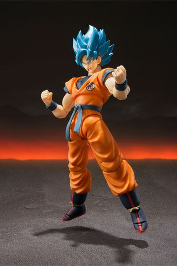 Dragon Ball Super Broly S.H. Figuarts Action Figure Super Saiyan God Super Saiyan Goku Super 14 cm