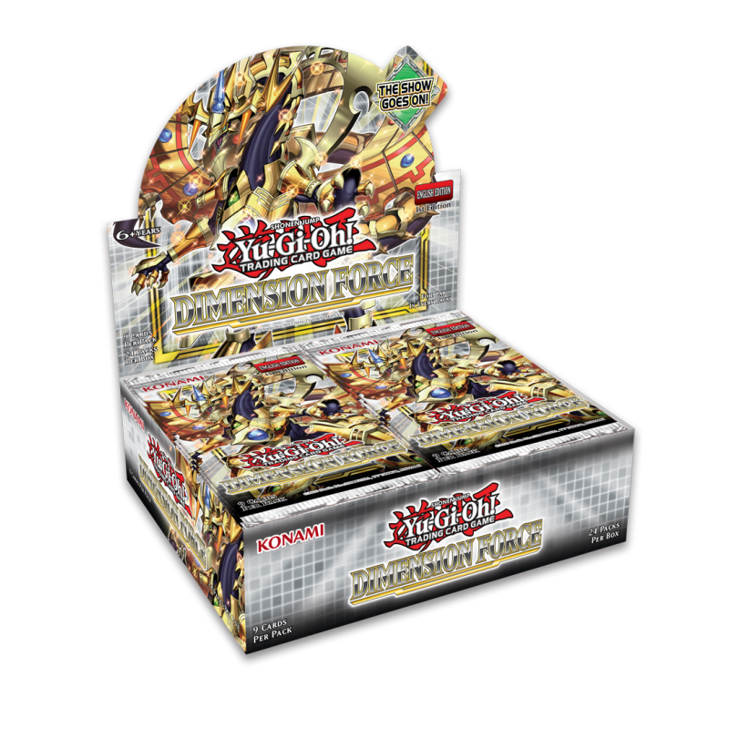 Yu-Gi-Oh - Dimension Force Booster Box - Inglês- 1st Edition