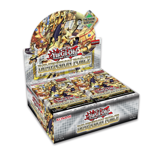 Yu-Gi-Oh - Dimension Force Booster Box - Inglês- 1st Edition