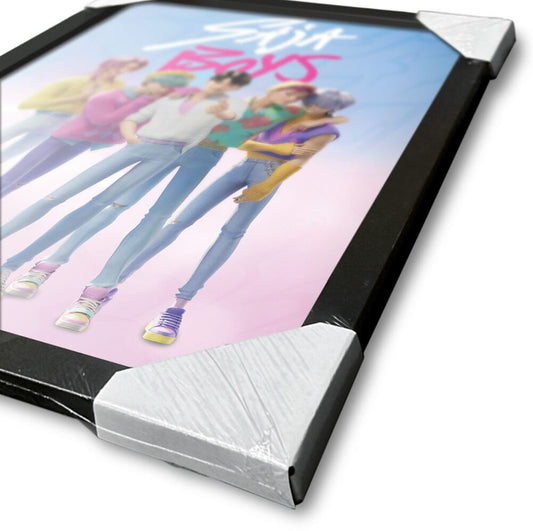 Quadro Saja Boys KPop Demon Hunters (Design 2)