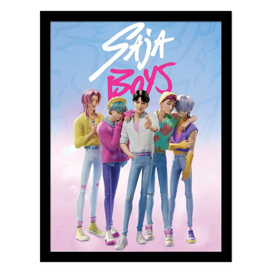 Quadro Saja Boys KPop Demon Hunters (Design 2)