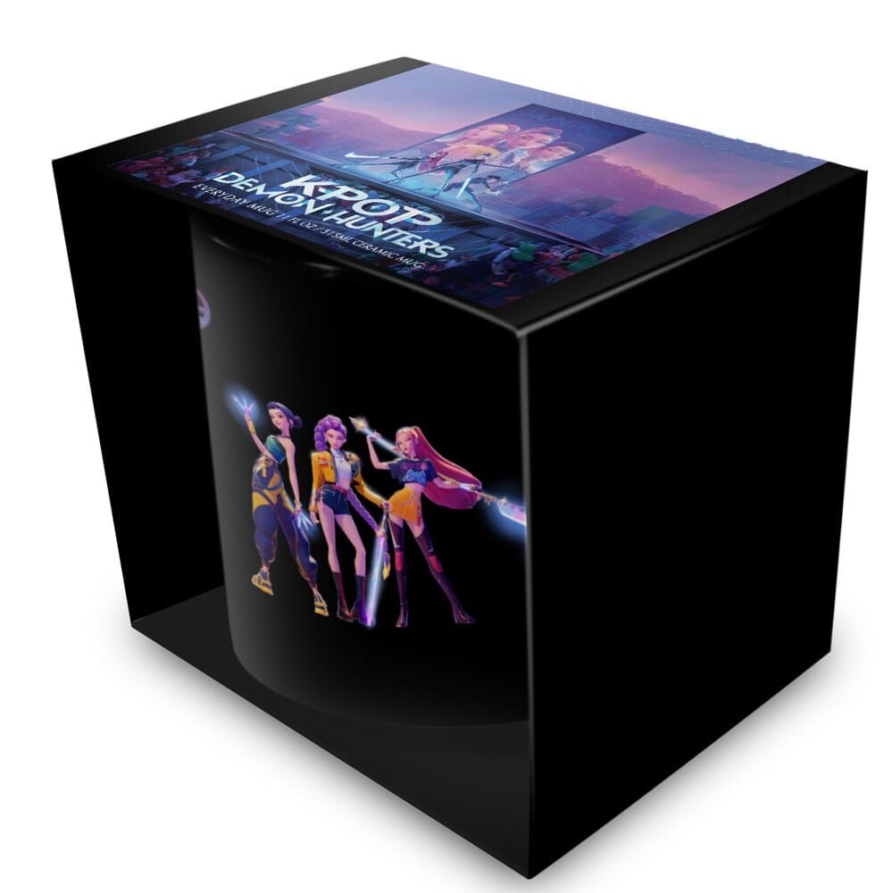 Caneca KPop Demon Hunters 325ml