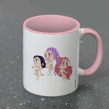 Caneca Chibi KPop Demon Hunters 325ml