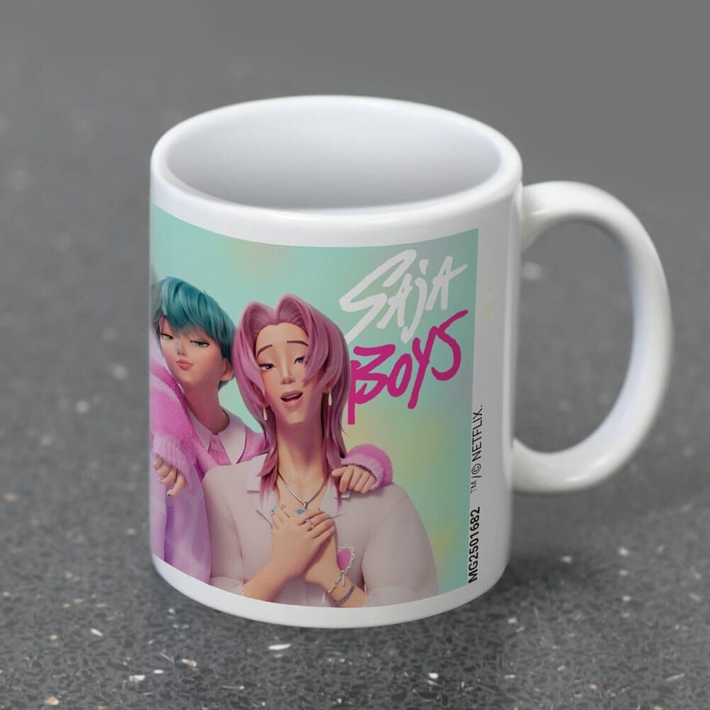 Caneca Saja Boys KPop Demon Hunters 325ml