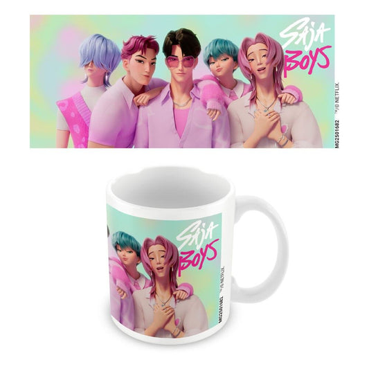 Caneca Saja Boys KPop Demon Hunters 325ml