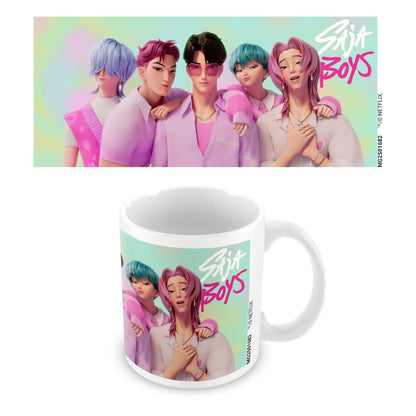 Caneca Saja Boys KPop Demon Hunters 325ml