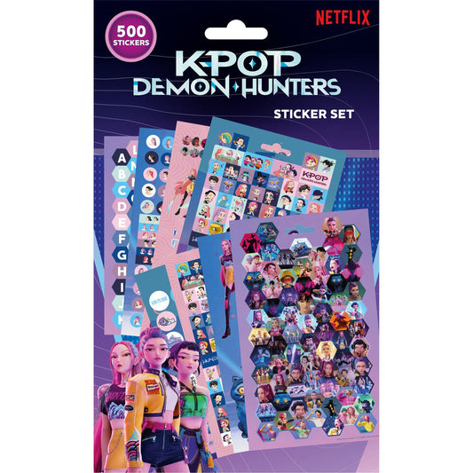 Autocolantes KPop Demon Hunters 500pcs