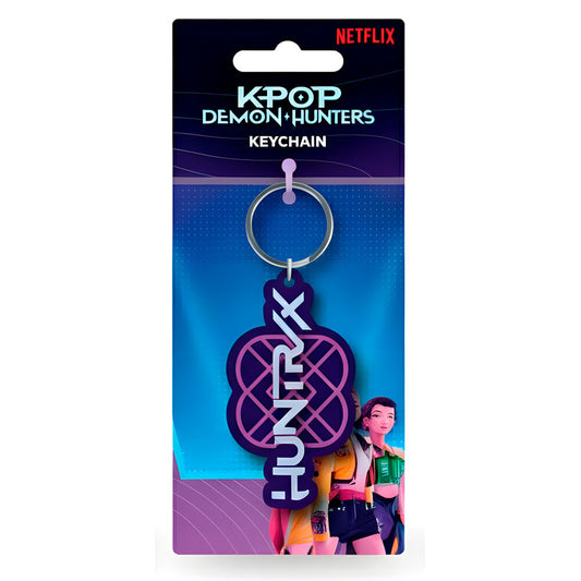 Porta-chaves Logo Huntrix KPop Demon Hunters