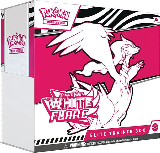Pokemon Scarlet & Violet White Flare Elite Trainer Box